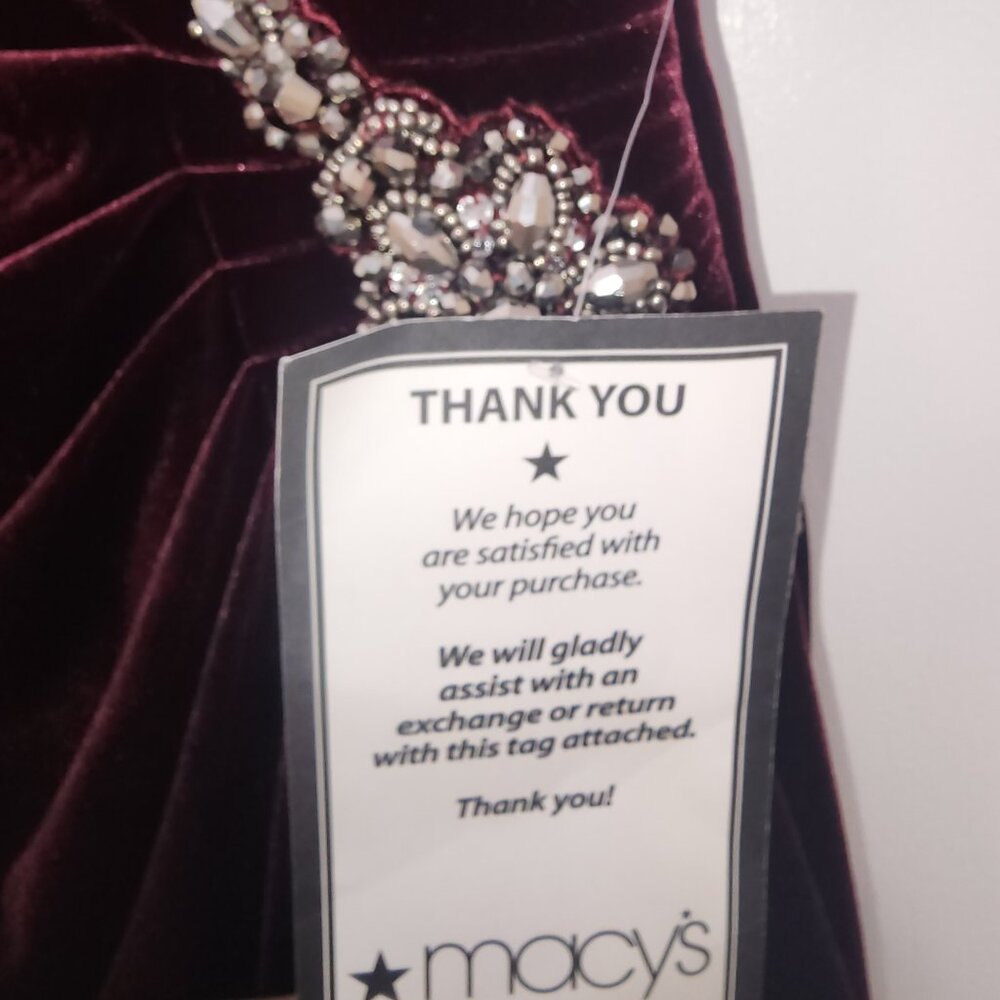 Alex Evenings Women's Velvet Cocktail Sheath Dress - Picture 4 of 5